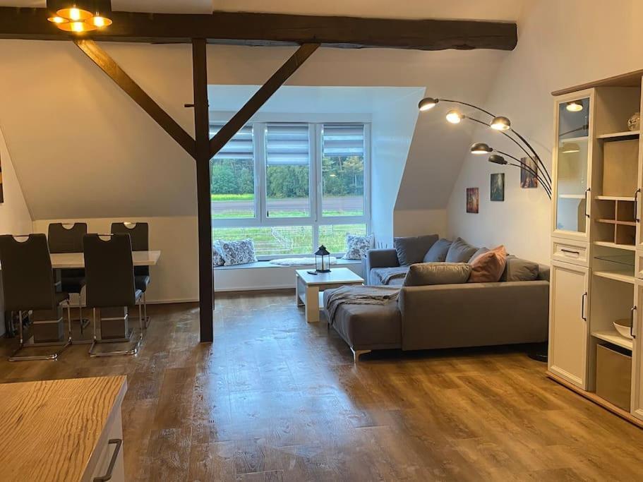 Wunderschoene Ferienwohnung Auf Dem Bauernhof Greven Ngoại thất bức ảnh