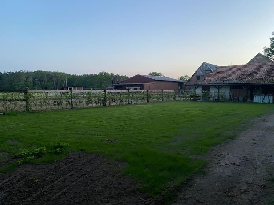 Wunderschoene Ferienwohnung Auf Dem Bauernhof Greven Ngoại thất bức ảnh