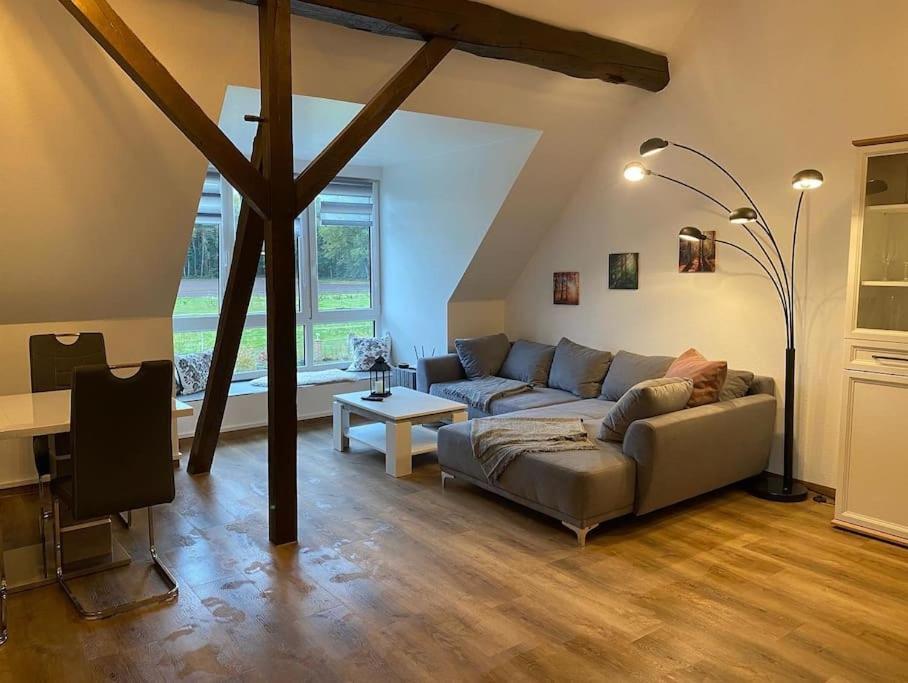 Wunderschoene Ferienwohnung Auf Dem Bauernhof Greven Ngoại thất bức ảnh